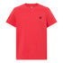 T-shirt a girocollo rossa Slim Fit