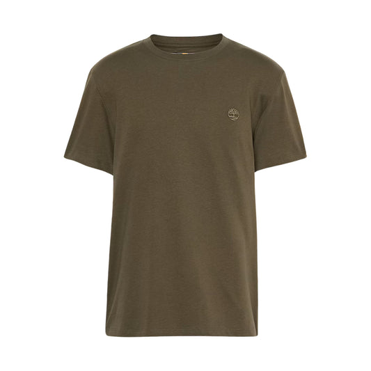 T-shirt Dunstan River da Uomo in verde scuro
