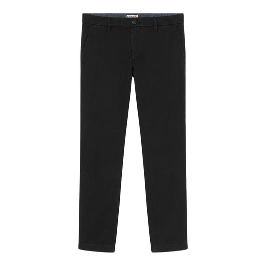 Pantalone Uomo in Twill Claremont Nero