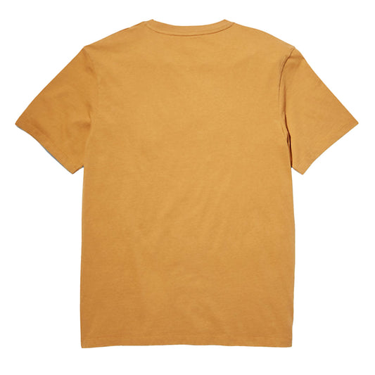 T-shirt Uomo Kennebec River Giallo retro