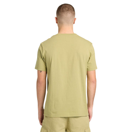 T-shirt KENNEBEC RIVER con Logo Stampato in giallo