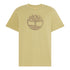T-shirt KENNEBEC RIVER con Logo Stampato in giallo