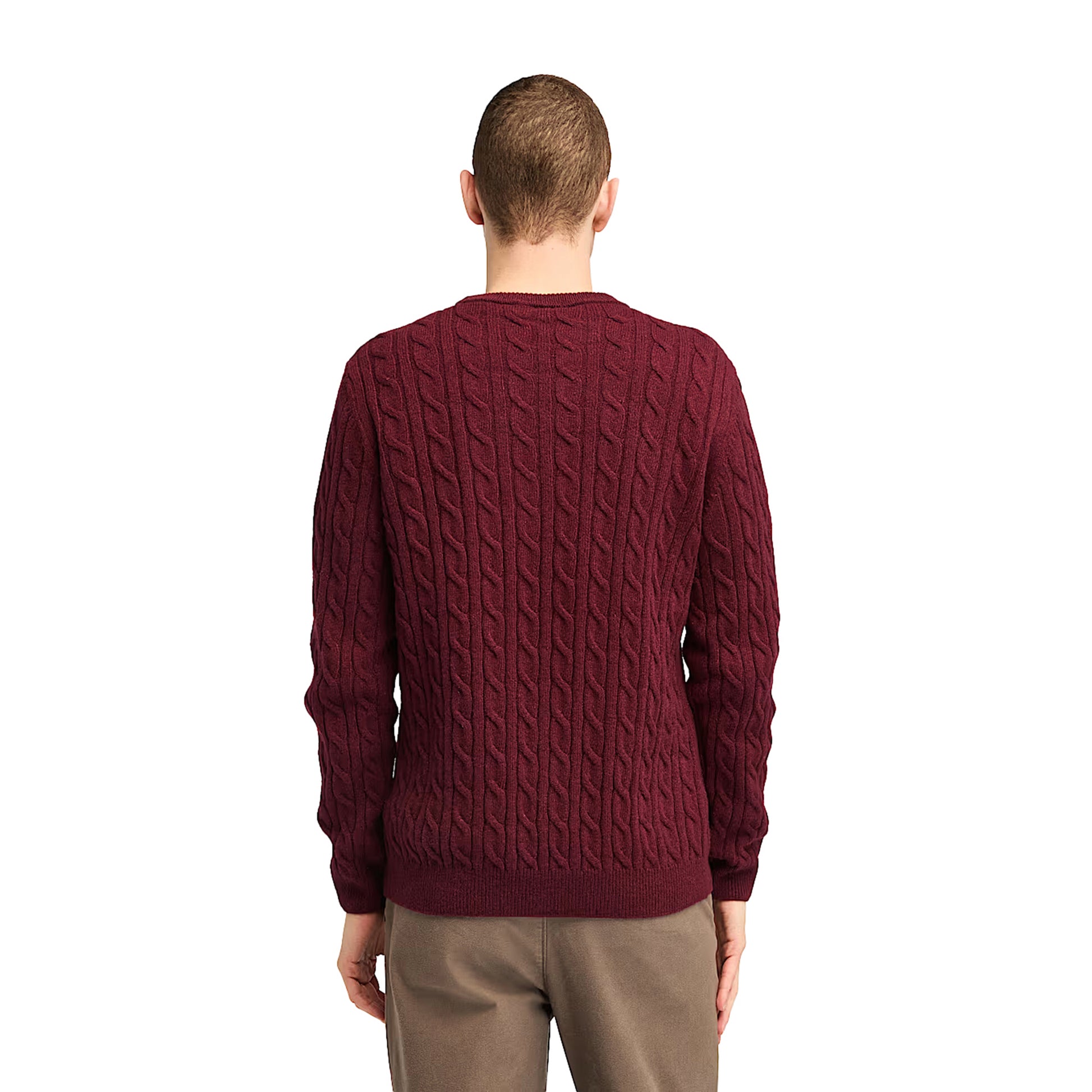 Maglione Uomo Phillips Brook Rosso modello retro