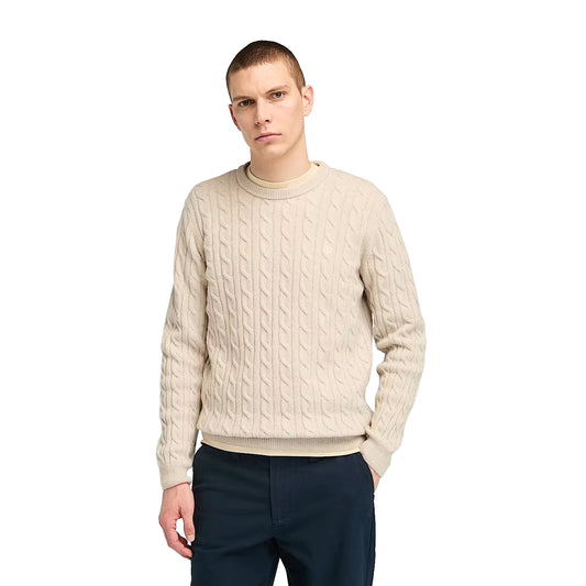 Maglione Uomo Phillips Brook Beige modello frontale