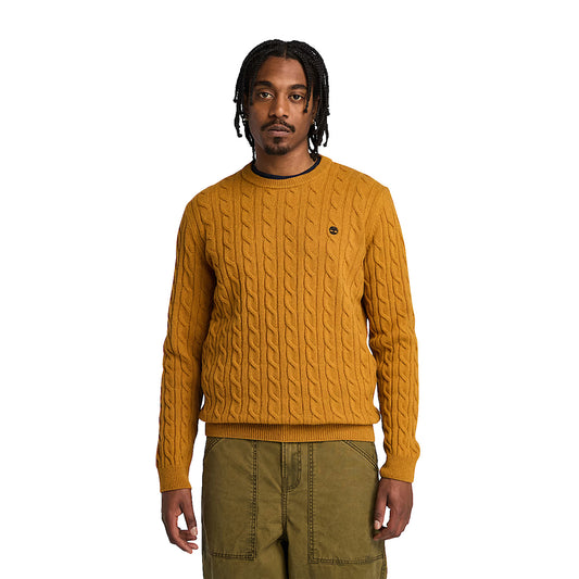 Maglione Uomo Phillips Brook Giallo modello frontale