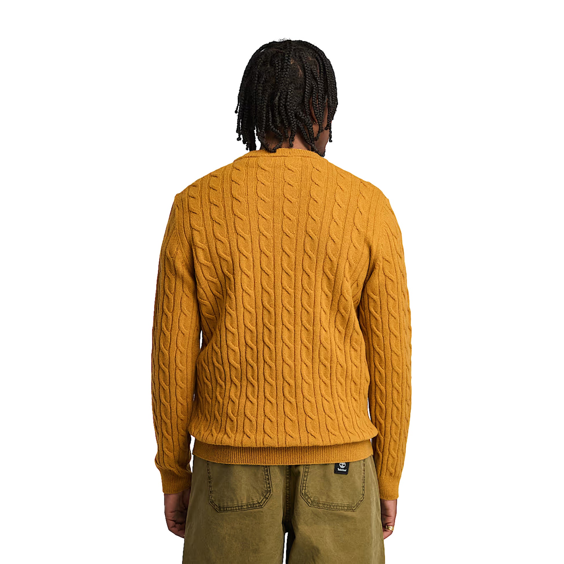 Maglione Uomo Phillips Brook Giallo modello retro