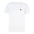 T-shirt Uomo con taschino Dunstan River Bianco