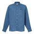 Camicia Uomo in Lino Mill Brook Blu