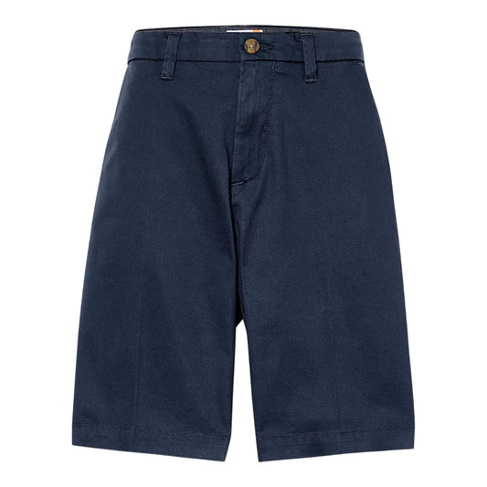 Shorts Chino Uomo in Twill Claremont Blu scuro