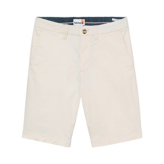 Bermuda Chino Uomo in Twill Claremont bianco