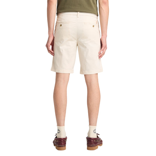 Bermuda Chino Uomo in Twill Claremont bianco