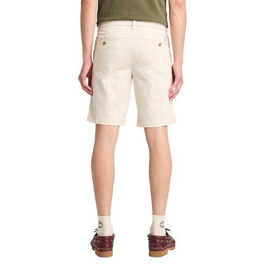Bermuda Chino Uomo in Twill Claremont bianco