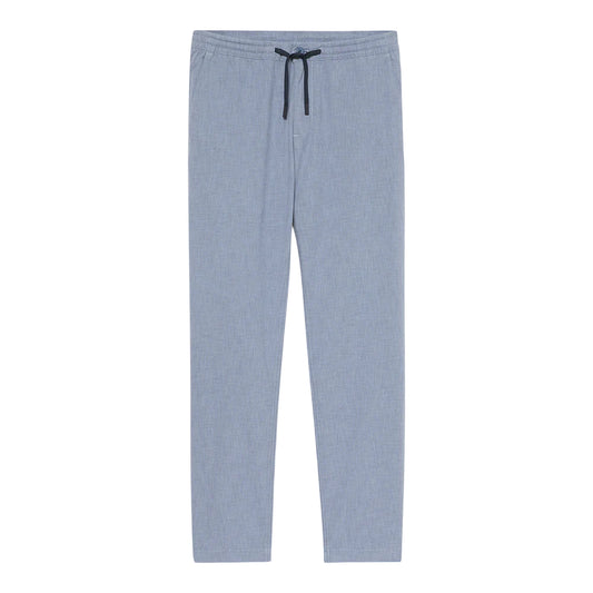 Pantaloni Cotton Jogger da Uomo in Azzurro carta da zucchero