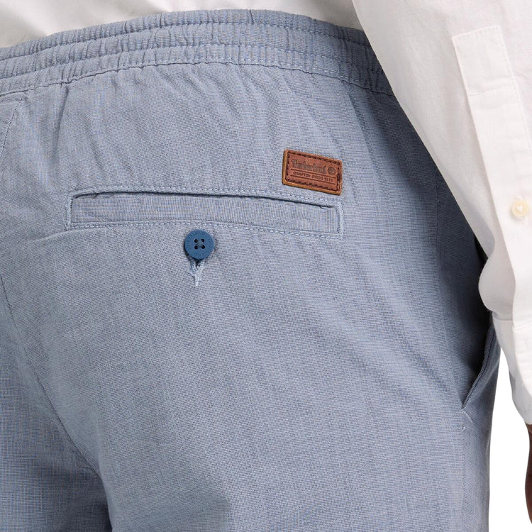 Pantaloni Cotton Jogger da Uomo in Azzurro carta da zucchero