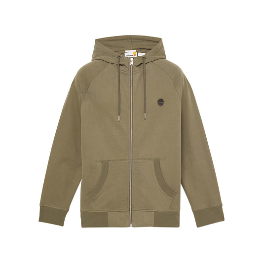 Felpa Loopback Exeter River da Uomo Verde