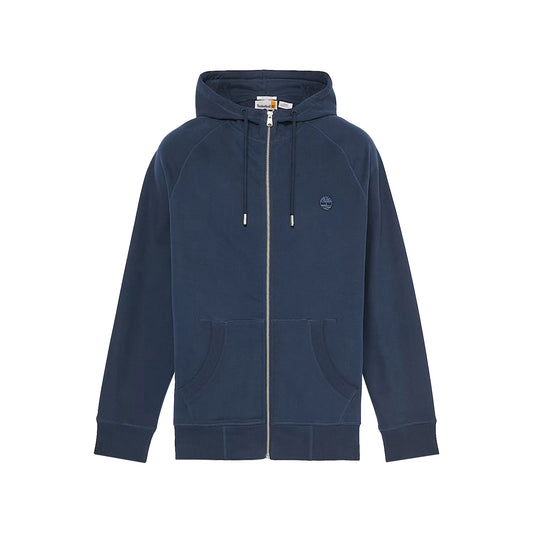 Felpa Loopback Exeter River da Uomo Blu