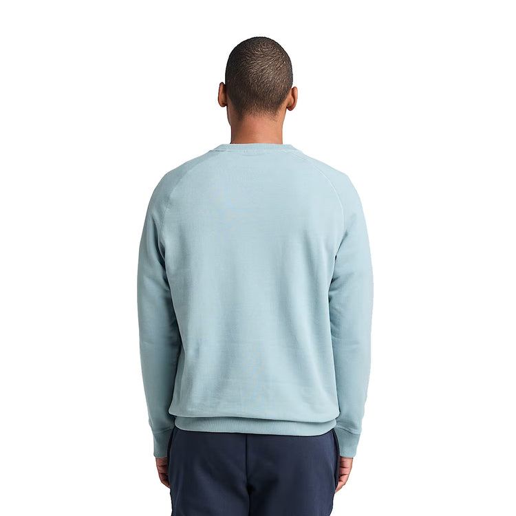 Exeter River Light Blue Loopback Crewneck Sweatshirt