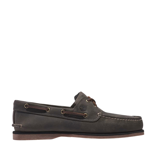 Scarpe da Barca Classic da Uomo in Grigio scuro