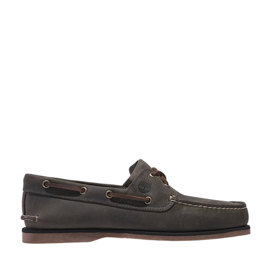 Scarpe da Barca Classic da Uomo in Grigio scuro