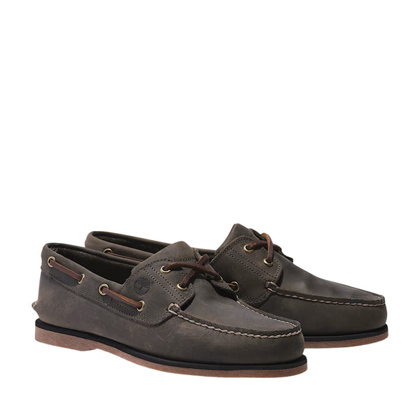 Scarpe da Barca Classic da Uomo in Grigio scuro