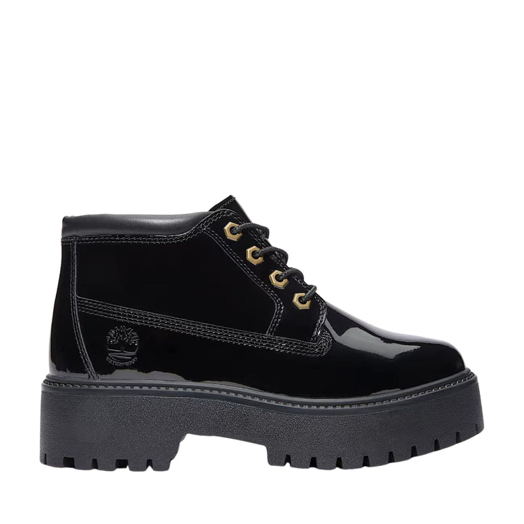Stivali Impermeabile Donna con plateau Stone Street Nero