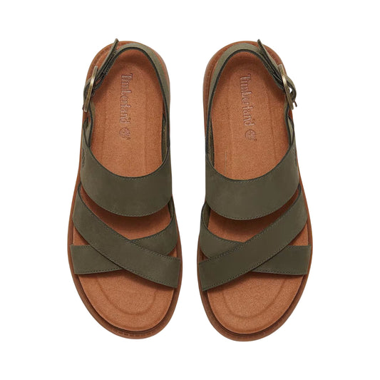Sandalo Donna Clairemont Way Verde scuro