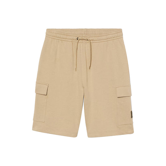 Pantaloncini cargo Unisex Woven Badge Beige