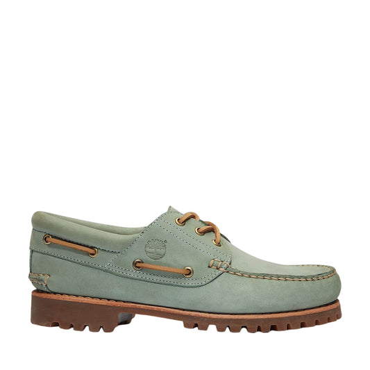  Mocassino Donna Authentic 3-Eye Lug Verde