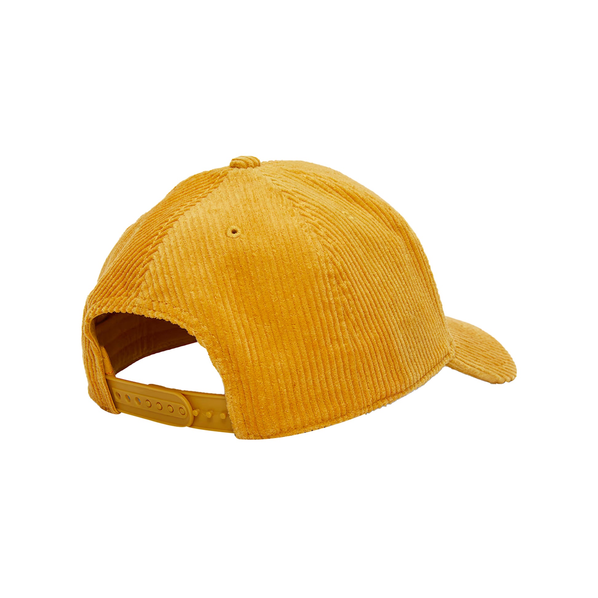 Cappello Uomo in Velluto a coste Giallo retro