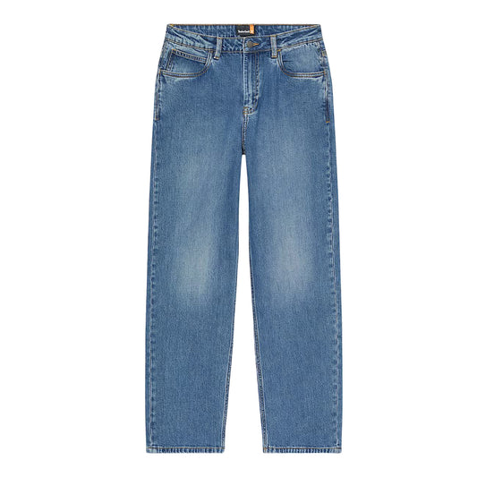 Pantaloni Donna a gamba dritta in Denim 