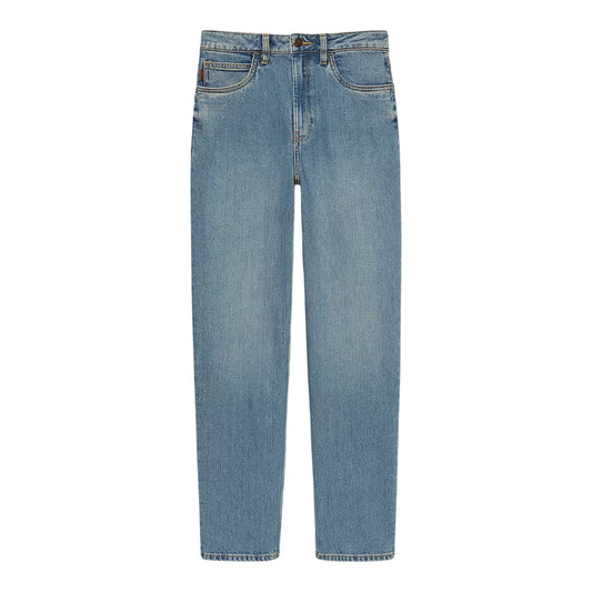 Pantaloni in denim a gamba dritta da donna