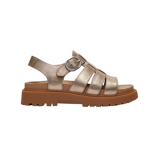 Sandali Donna Fisherman Clairemont Way Oro