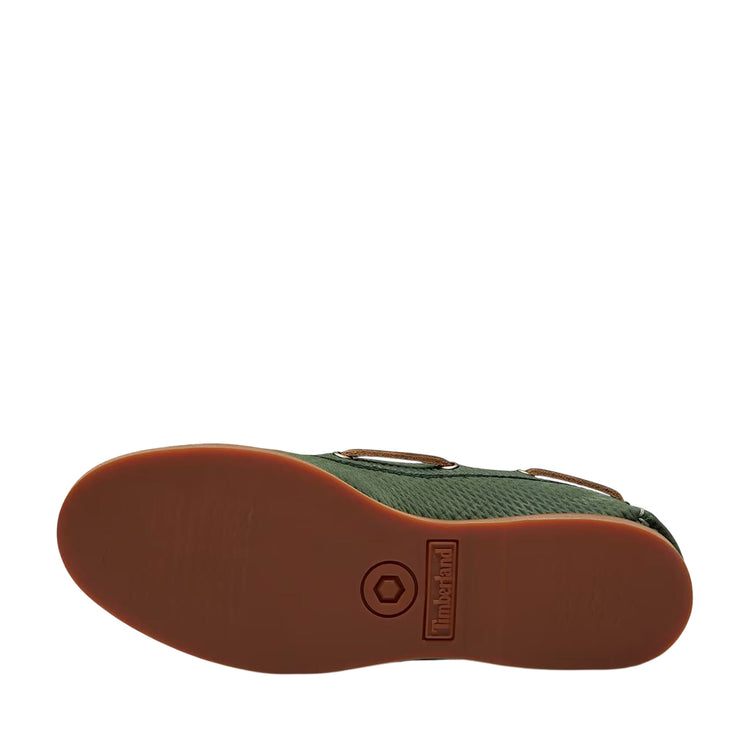 Scarpa da Barca Classic da donna in verde