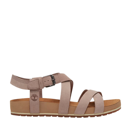 Sandalo Donna Malibu Waves con intrecci Rosa