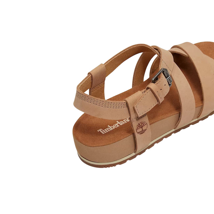 Sandalo Donna Malibu Waves con intrecci Beige dettaglio