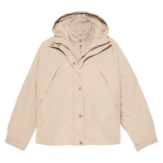 Giacca Donna 3 in 1 Impermeabile Winnick Beige