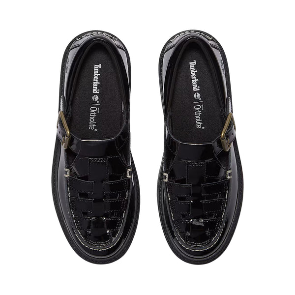 Scarpe Donna con Plateau e Fibbia Stone Street Nero