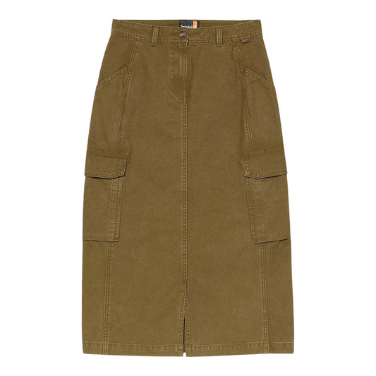 Gonna Cargo da Donna in Verde oliva