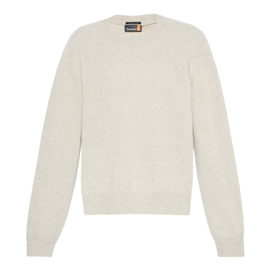 Maglione Donna Girocollo in lana merino Beige