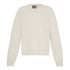 Maglione Donna Girocollo in lana merino Beige