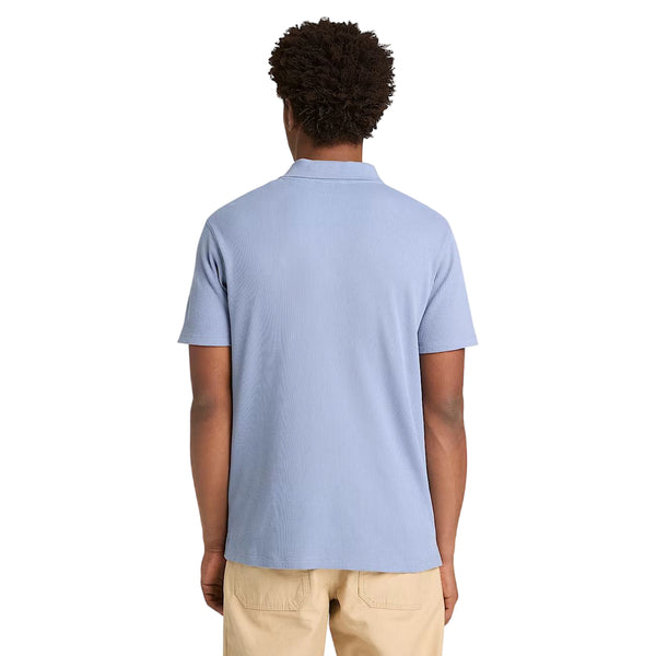 Polo da Uomo WHARF RIVER Texture a Nido D'ape