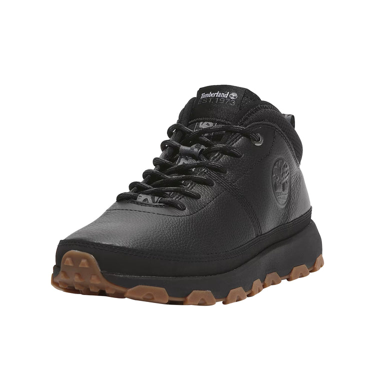 Sneakers Uomo Stringate Winsor total black