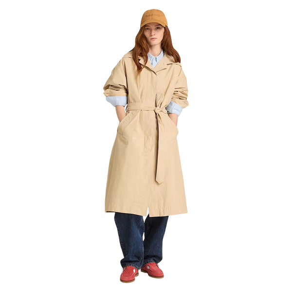 Impermeabile da donna idrorepellente in beige