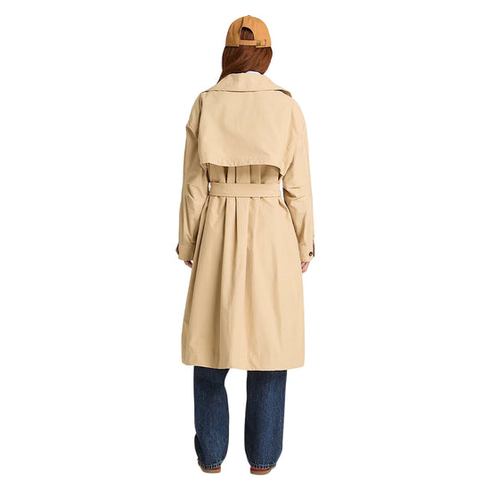 Impermeabile da donna idrorepellente in beige