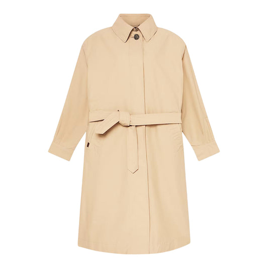 Impermeabile da donna idrorepellente in beige