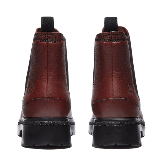 Stivali Donna Chelsea Cambria Valley Bordeaux retro