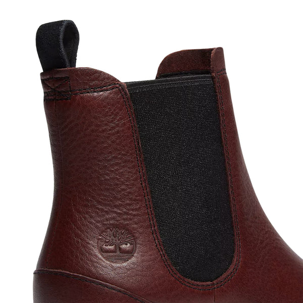 Stivali Donna Chelsea Cambria Valley Bordeaux dettaglio