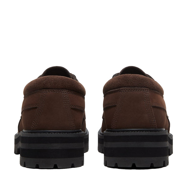 Scarpa Uomo Britton Drive Marrone scuro retro