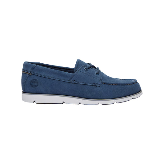 Scarpe Stringate Scamosciate Uomo Grafton Bay Blu