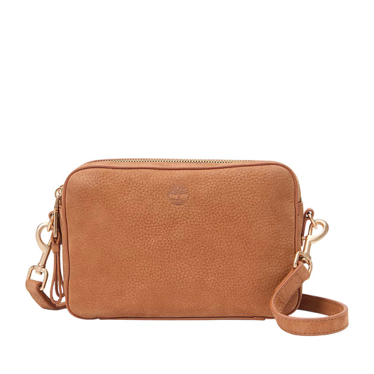 Borsa a tracolla Donna in morbida pelle marrone